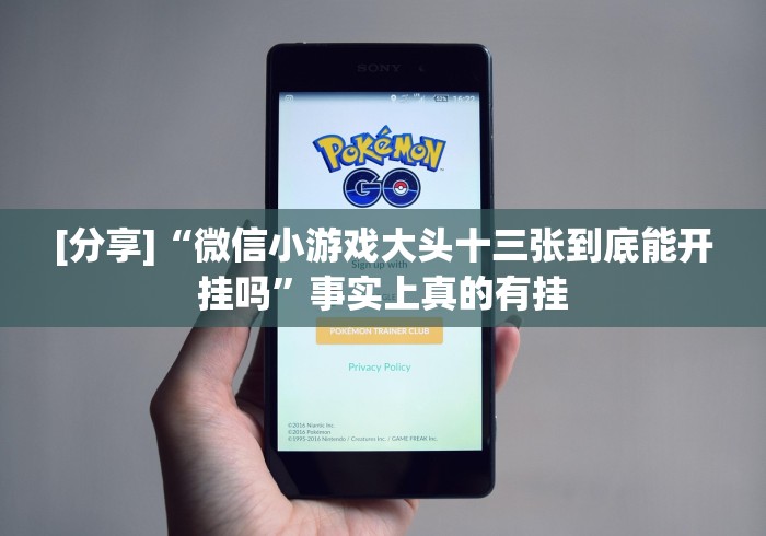 [分享]“微信小游戏大头十三张到底能开挂吗”事实上真的有挂